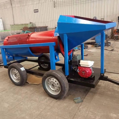 建設材料の店での小さなシートマシンのためのポータブルゴールド洗浄 trommel