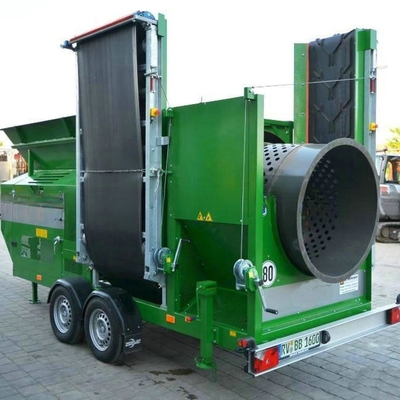 6.3 yd3 4.8 m3 ホッパー容量 移動式堆肥ドラム 都市固体廃棄物のドラム