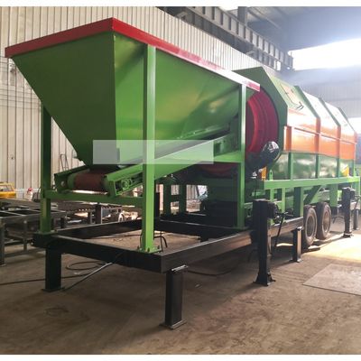 ホッパーと貯蔵箱付きの黄岩移動コンポストドラムシート