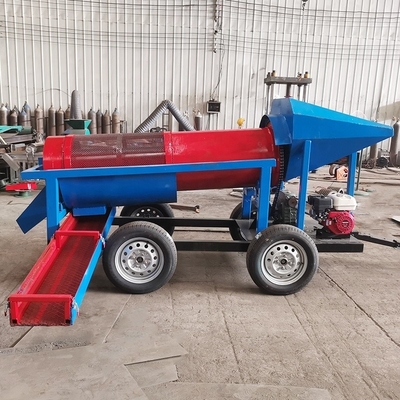小規模生産能力 620 KG 移動金トランメルスクリーン