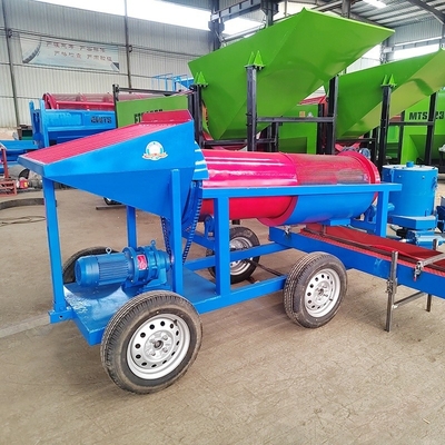 小規模生産能力 620 KG 移動金トランメルスクリーン
