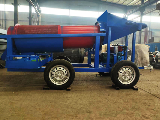 5〜10t/h 容量 砂 金 洗浄 トランブル