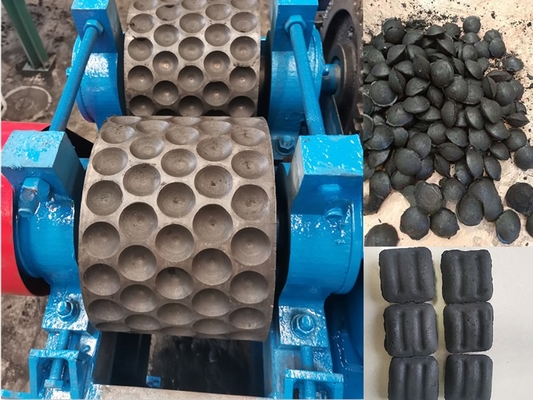 380v 415v 電圧 炭粉 ブリケット作りのための木炭ブリケット造形機