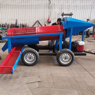 920 KG 容量 モバイル 小規模 ゴールド 洗浄 プラント トラム 画面 異なるモデル