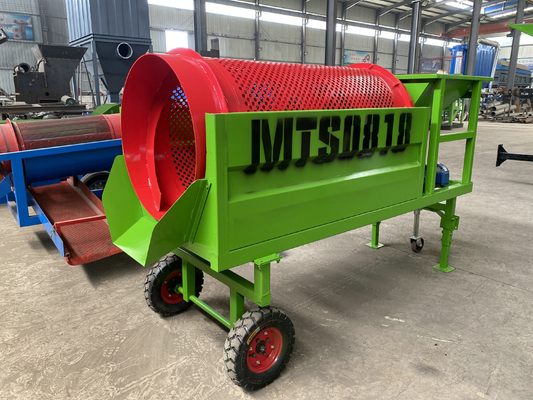 ローータリードラムシート砂と砂石分離機 小型ドラムスクリーン容量 ≤15m3/h オール