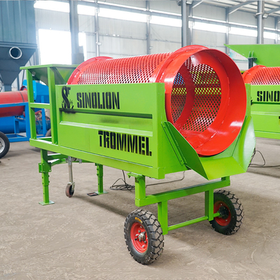 補給 手動 設置 バイブロ分離器 トロンメルスクリーン コンポスト ドラムシブマシン