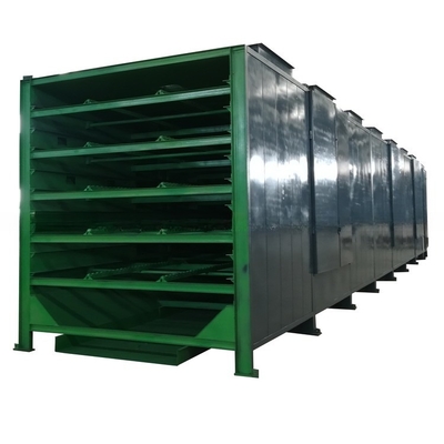 500-1000kg/h 炭素鋼 木炭 ブリケット チェーン プレート ドライヤー メッシュ ベルト ドライヤー 1