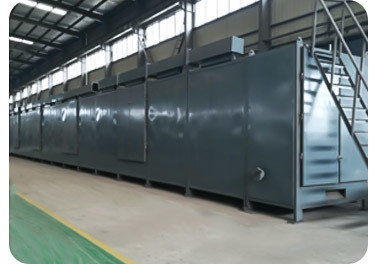 モリンガの葉や胡桃のための連続コンベヤー網帯乾燥機 1620 KG重量