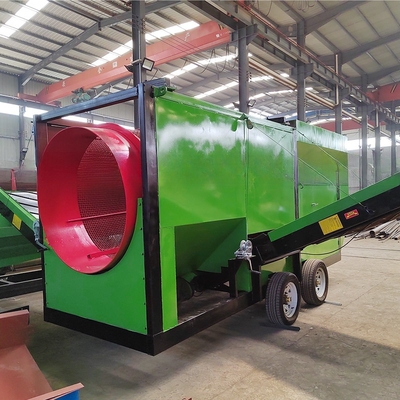 2000 KG オーダーメイド ローリング モバイル トラムル スクリーン 堆肥 土砂砂砂砂木チップス