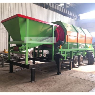 ホッパーと貯蔵箱付きの黄岩移動コンポストドラムシート