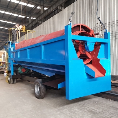 プレッサー ゴールド鉱山 トラムルスクリーンと デューティフードホッパー 2200 KG 容量と洗浄