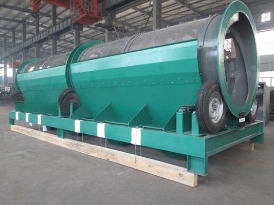 2200 KG 容量 ドラム ステンレス スチール スクリーン 材料 砂と砂石分離器