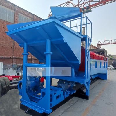 200t/h ポータブルタイプターンキー回転ドラム 土金と岩石分離機 エネルギー採掘