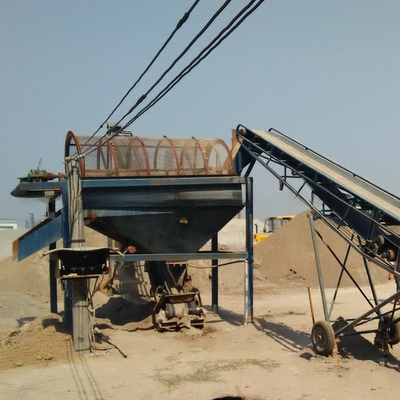 砂清掃機 時給30~150トンの容量 6mm未満の放出量