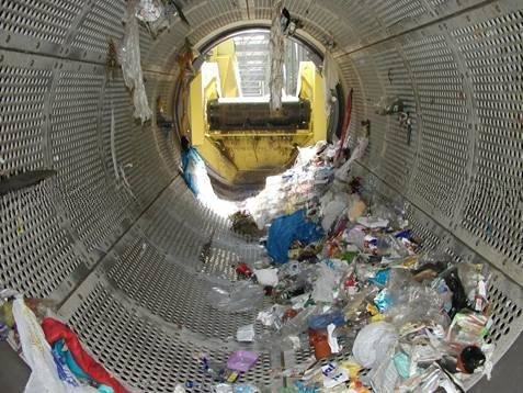98% 選別効率 6.5-10Tの廃棄物管理のための自動ゴミ選別機
