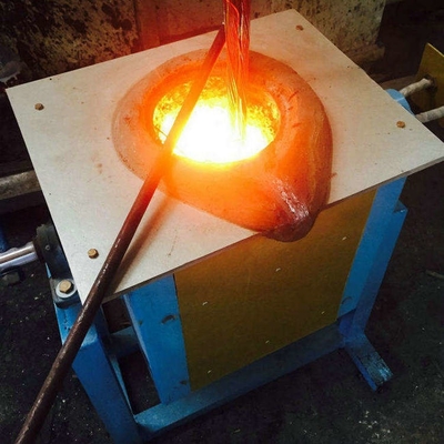 メタルアルミニウム溶融インダクションオーブン 簡単操作と3000度で10-200kg