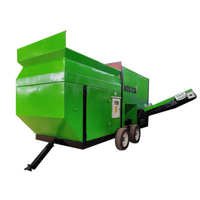 MSWとCD廃棄物を廃棄物由来燃料にリサイクルするための円形トランメルスクリーンシステム