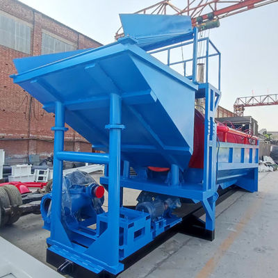 建設業における流出金採掘のための大容量の移動式トランメルスクリーン