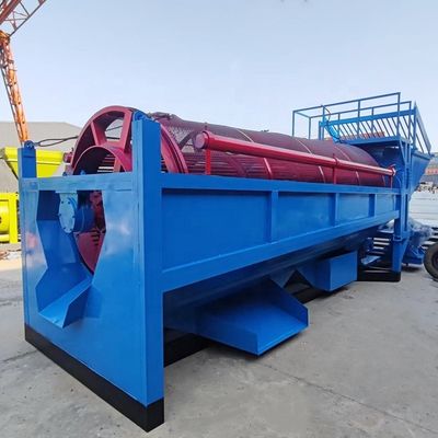 建設業における流出金採掘のための大容量の移動式トランメルスクリーン