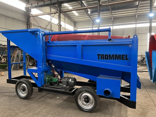220V/380V 金砂分離器 溶融金鉱機械 洗濯機 金 トランメルスクリーン
