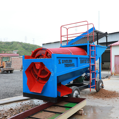 鉱山 砂分離 流出金 洗浄 モバイル トラムルスクリーン ロシアの市場