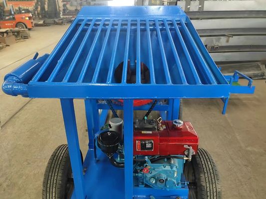 220V/380V/440V ストレージ ポータブル プレッサー 簡単操作のゴールド モバイル トラム 画面