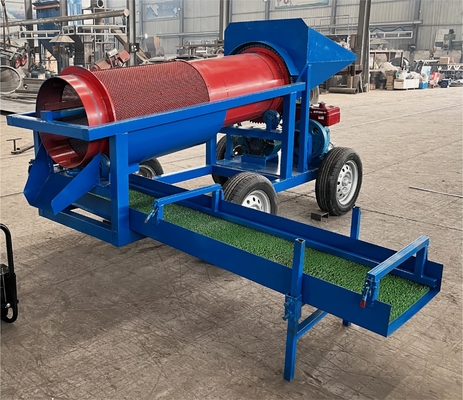 5〜10T/H 容量 高級鉱物加工のための移動金またはダイヤモンド・トランメルシート