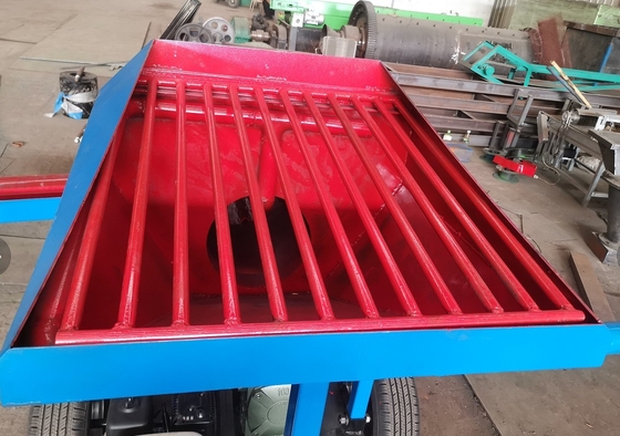 10トンの容量 金 移動型トランメルスクリーン ミニ 金 洗浄 工場 鉱山 設備