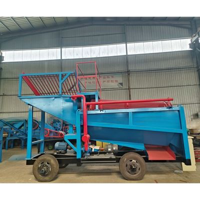 50トンの容量 ダブルスクリーン ゴールドウォッシュ トラムル マシン 多重素材出力