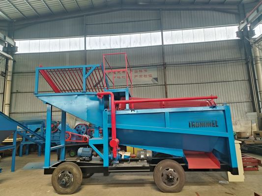 50トンの容量 ダブルスクリーン ゴールドウォッシュ トラムル マシン 多重素材出力