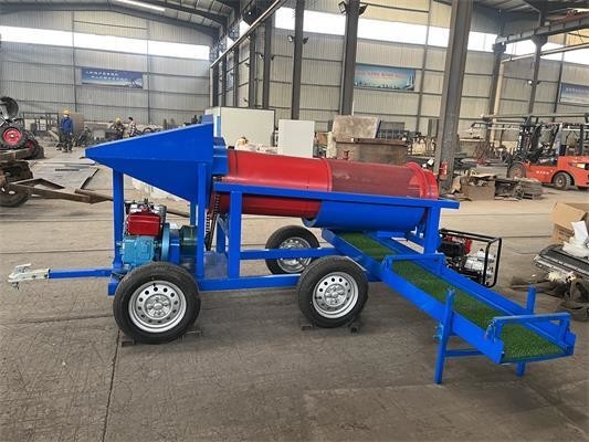 5~10t/h 鉱石分離装置 小型金鉱機 トラムルスクリーン 輸出業者