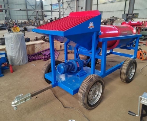 5~10t/h 鉱石分離装置 小型金鉱機 トラムルスクリーン 輸出業者