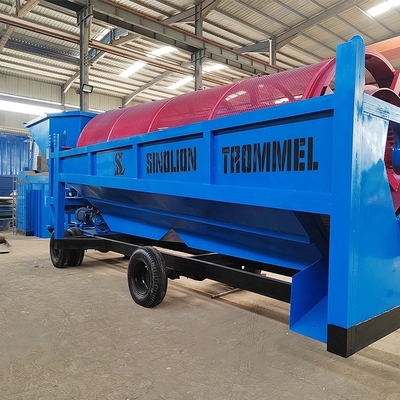 220V/380V/440V 電圧 金鉱機械 鉱物分離 ローータリー trommel screen