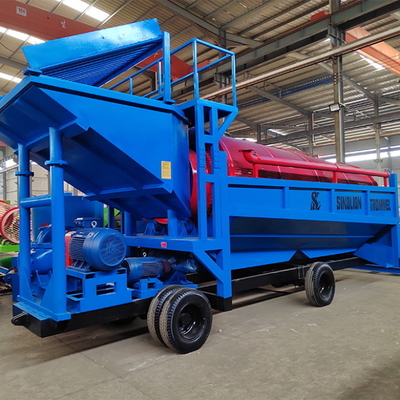 220V/380V/440V 電圧 金鉱機械 鉱物分離 ローータリー trommel screen