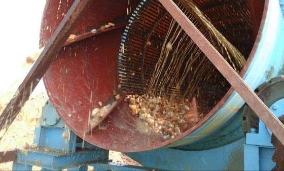 6mm未満の放出サイズ 金鉱設備 ロックゴールド洗浄工場のためのトランメル