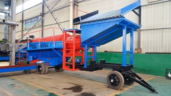 50~80t/h ローータリー 金鉱 トラムル スクリーニング マシン
