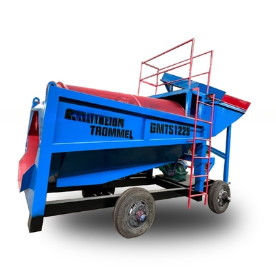 30-50tph ゴールド・トランメルプラン ゴールド洗浄加工工場 鉱山設備 シーブ