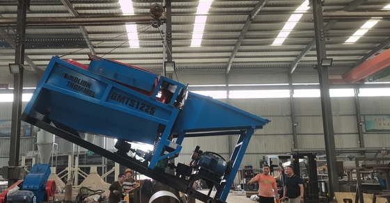 30-50t/h 高回帰率 簡単に携帯可能なモバイルスクリーニングのためのオーストラリアのゴールド・トランメル