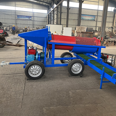 620 KG ゴールド鉱山 トラムル マシン 給餌 サイズ 300mm 未満 携帯