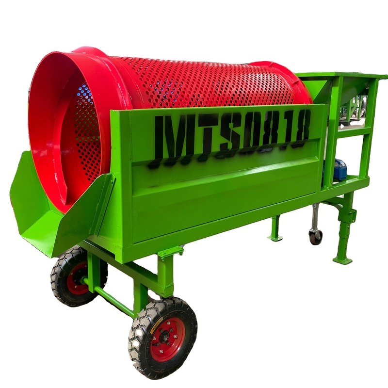 300mm未満の供給サイズ トロメル堆肥料のための移動型トロンメルスクリーン