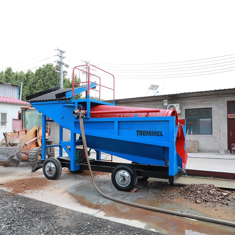 鉱山 砂分離 流出金 洗浄 モバイル トラムルスクリーン ロシアの市場